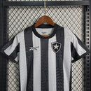 camisa-camiseta-botafogo-reebok-versao-versao-torcedor-conjunto-infantil-shorts-23-24-home-casa-i-principal-1-preta-branca-preto-branco_8