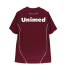Camisa Fluminense Retrô Third 09/10 Torcedor Masculina - Vinho e Verde