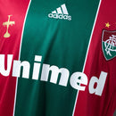 Camisa Fluminense Retrô Third 09/10 Torcedor Masculina - Vinho e Verde
