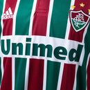 Camisa Fluminense Retrô Home 2010 Torcedor Masculina - Verde e Vinho