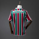 Camisa Fluminense Retrô Home 2010 Torcedor Masculina - Verde e Vinho