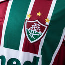 Camisa Fluminense Retrô Home 2010 Torcedor Masculina - Verde e Vinho