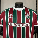 Camisa Fluminense Home 25/26 Jogador Masculina - Verde e Vinho