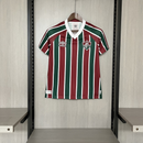 Camisa Fluminense Home 25/26 Torcedor Feminina - Verde e Vinho