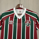 Camisa Fluminense Home 25/26 Torcedor Feminina - Verde e Vinho