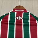Camisa Fluminense Home 25/26 Torcedor Feminina - Verde e Vinho