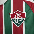 Camisa Manga Longa Fluminense Home 25/26 Torcedor Masculina - Verde e Vinho