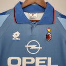camisa-camiseta-milan-lotto-OPEL-versao-torcedor-masculina-95-96-third-away-fora-iii-terceira-3-azul-branca-branco-retro_6