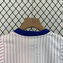 camisa-camiseta-selecao-selecao-francesa-franca-franca-nike-versao-versao-torcedor-conjunto-infantil-shorts-24-25-away-fora-ii-secundaria-2-azul-branca-branco-vermelha-vermelho_4