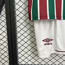 Conjunto Infantil Fluminense Home 25/26 Torcedor - Verde e Vinho