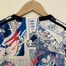 conjunto-infantil-kit-kids-kid-japao-japao-selecao-selecao-japonesa-adidas-versao-versao-torcedor-22-23-edicao-edicao-especial-dragon-ball-goku-vegeta-dragao-branca-branco-azul-rosa_6